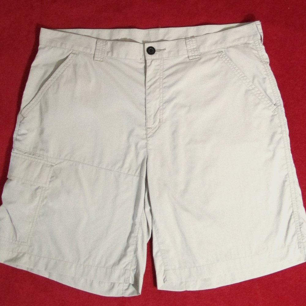 Columbia Omni Shade Tan Shorts Quick Dry